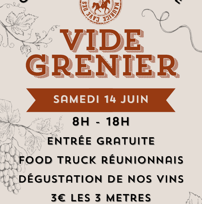Vide grenier 14 juin