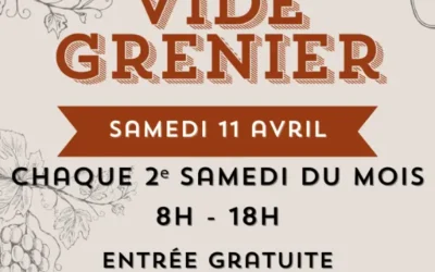 Vide Grenier samedi 11 Avril