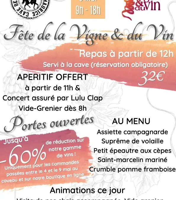 Fête de la Vigne et du Vin 2026